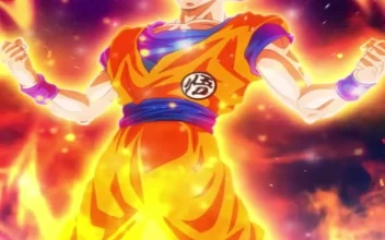 iPhone And Android Fire Goku Dragon Ball Super Anime Live Phone Wallpaper