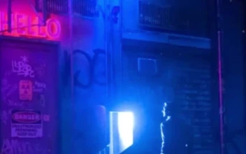 iPhone and Android Neon Back Alley In Japan Live Phone Wallpaper