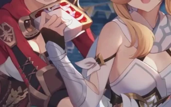 Game Amber And Lumine Genshin Impact Phone Wallpaper Anime Iphone And Android