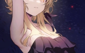 Game Lumine Black Dress Genshin Impact Phone Wallpaper Anime Iphone And Android