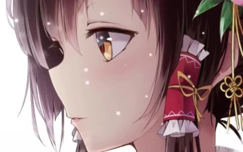 iPhone and Android Hakurei Reimu Touhou Project Live Phone Wallpaper