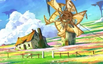 iPhone And Android Sky Island Animated Landscape Phone