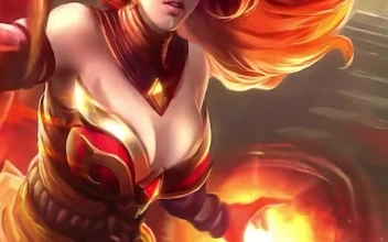 iPhone  Android Lina On Fire Dota Free Phone