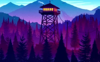 iPhone and Android Firewatch Tower Live Phone Wallpaper
