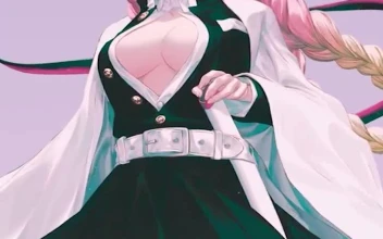Android  iPhone Anime Mitsuri Kanroji Live Phone Wallpaper