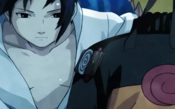 Naruto And Sasuke Reunion Wallpaper of Anime