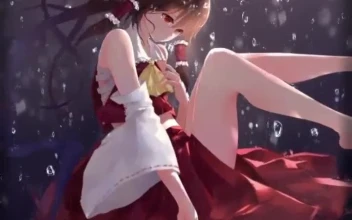 Android  iOS iphone Mobile Reimu Hakurei Falling Touhou Free