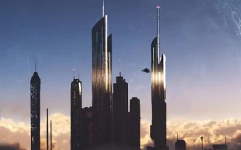 Skyscraper Above The Clouds Android  iPhone