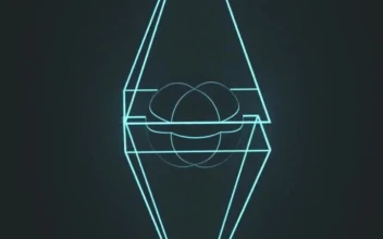 Free abstract black void diamond for android wallpaper