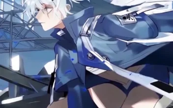 Anime lappland fighting arknights iphone wallpaper hd