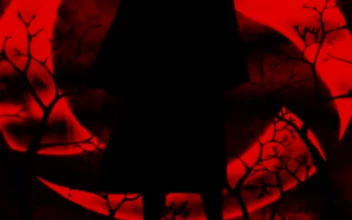 Itachi Red Eyes Wallpaper of Anime