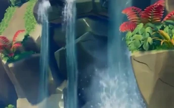 iPhone and Android Waterfall Birds Sea Of Thieves Phone