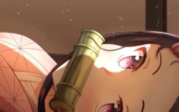 iPhone and Android Kamado Nezuko Kimesu No Yaiba Live Phone Wallpaper