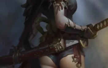 iPhone  Android Samurai Demon Hunter Girl Free Phone