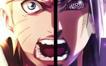 iPhone and Android Angry Naruto And Sasuke Phone