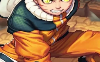 Naruto Crater Wallpaper of Anime