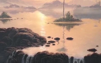 iPhone and Android Fantasy Landscape Waterfall Live Phone Wallpaper