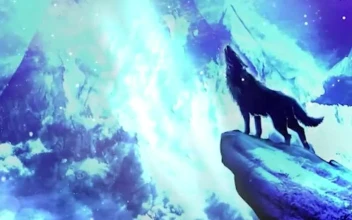 iPhone  Android Wolf Howling At Full Moon Free Phone