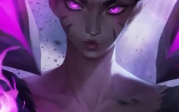 iPhone  Android Void Daughter Kai Sa League Of Legends Game Wallpaper