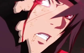 Itachi Uchiha Flames Wallpaper of Anime