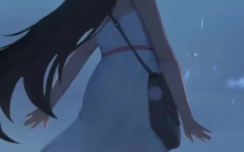 iPhone  Android Anime Bunny Girl With Fireworks Free Phone