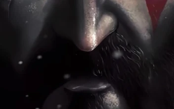 iPhone And Android Kratos Close Up Gow Art Phone
