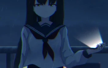 School Girl Angel For iPhone Wallpaper