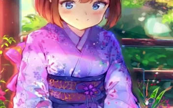 Iphone And Android Kimono Girl With Hamsters Phone