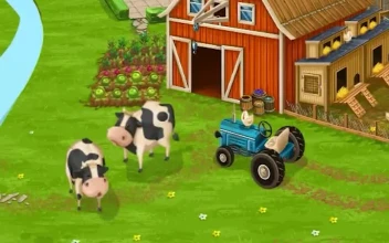 iPhone  Android Big Farm Animated Wallpaper