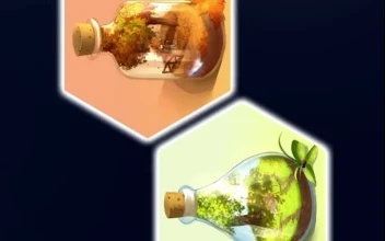 iPhone And Android Seasons In Bottle Fantasy Abstract Phone