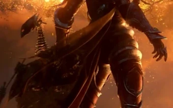iPhone and Android Sylvanas Burning Teldrassil Wow Battle For Azeroth Phone