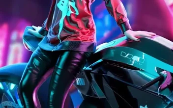 iPhone And Android Neo Tokyo Cyberpunk Night City Cyborg Phone