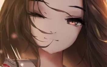 iPhone and Android Beautiful Anime Girl In Sunlight Phone