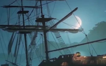 Live Pirate Ship Night Phone Wallpaper to iPhone and Android