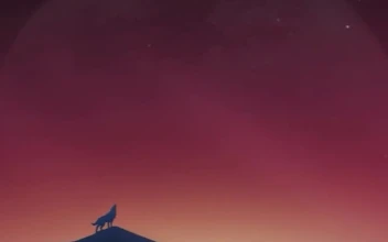iPhone And Android Lonely Wolf Under The Night Sky Phone