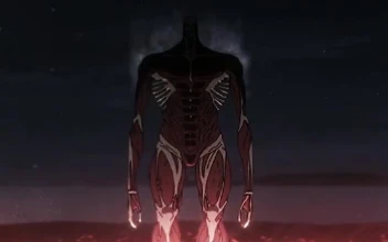 Colossal Aot Wallpaper of Anime