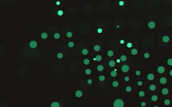 iPhone And Android Abstract Dark Green Dots Phone
