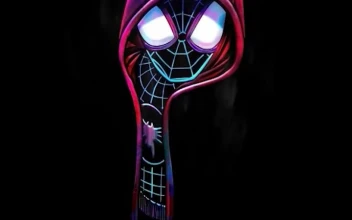 iPhone and Android Miles Morales Spider Man Into The Spider Verse Phone