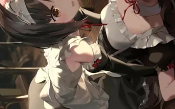 iPhone and Android Loli Neko Girl Maid Phone