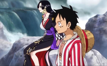 Hancock and Luffy One Piece Dynamic Wallpaper