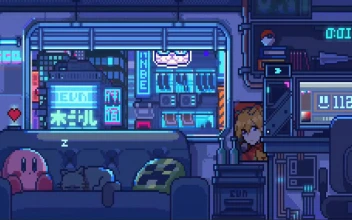 Evangelion Pixel Room