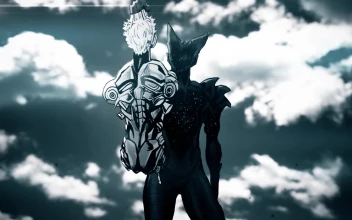 Cosmic Garou vs Saitama Manga