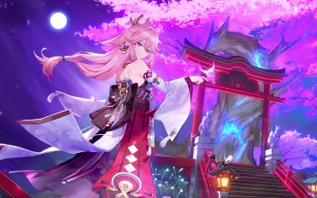 Genshin Impact Yae Miko Cybust 4K