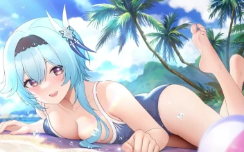 Eula Genshin Impact Drawn by Fukuro