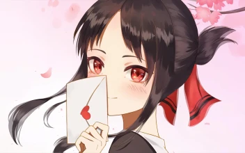 Anime Kaguya Shinomiya Love Letter Kaguyasama Love Is War