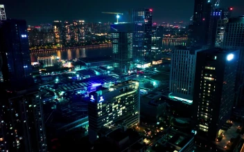 City Night017 Lively Wallpaper