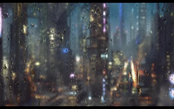 rain 002 Lively Wallpaper