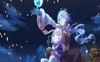Ganyu And Qiqi Lantern Rite Genshin Impact PC