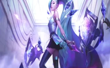 KDA Seraphine 2K Moving Wallpaper