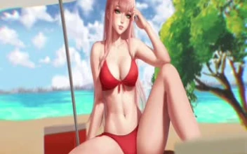 A 02 on the Beach Moving Wallpaper